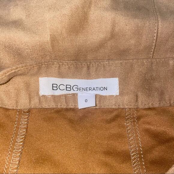 BCBGeneration Tan Mini Skirt - Picture 2 of 2